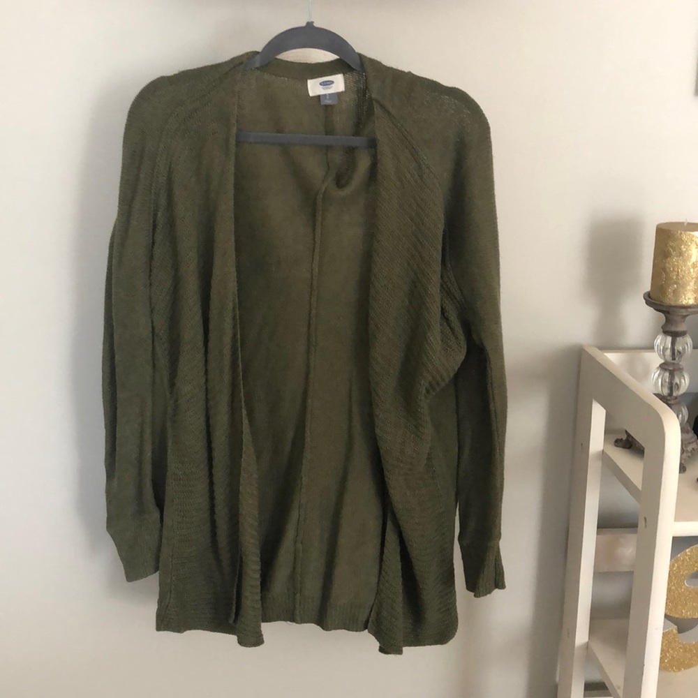 Old Navy green sweater size small